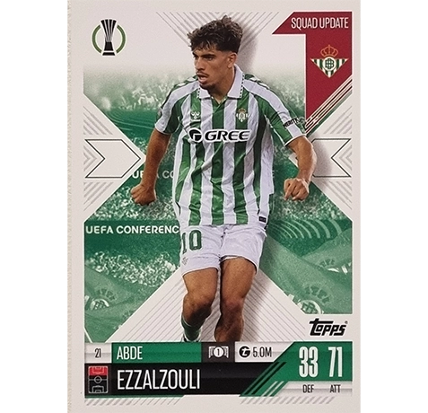 Topps Champions League EXTRA Match Attax 2024-2025 / 021 ABDE EZZALZOULI