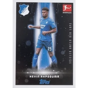 Topps Bundesliga Sticker Saison 2024/2025 / Sticker Nummer 210 Kevin Akpoguma / Spieler unter der Lupe