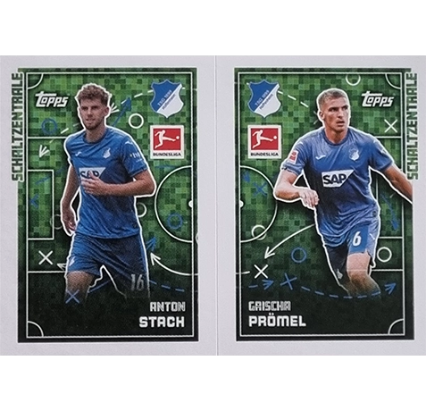 Topps Bundesliga Sticker Saison 2024/2025 / Sticker Nummer 211-212 Stach & Prömel