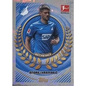 Topps Bundesliga Sticker Saison 2024/2025 / Sticker Nummer 213 Andrej Kramaric / Matchwinner