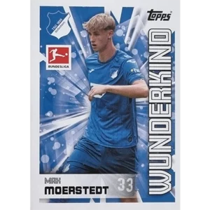 Topps Bundesliga Sticker Saison 2024/2025 / Sticker Nummer 215 Max Moerstedt / Wunderkind