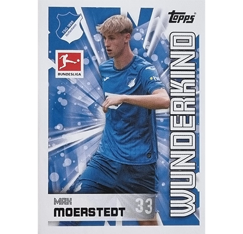 Topps Bundesliga Sticker Saison 2024/2025 / Sticker Nummer 215 Max Moerstedt / Wunderkind