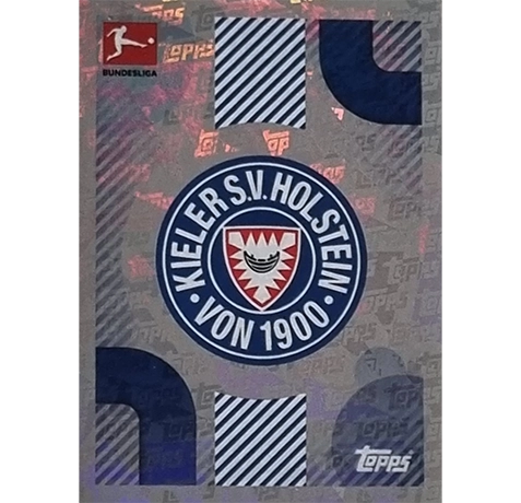 Topps Bundesliga Sticker Saison 2024/2025 / Sticker Nummer 216 Holstein Kiel Logo