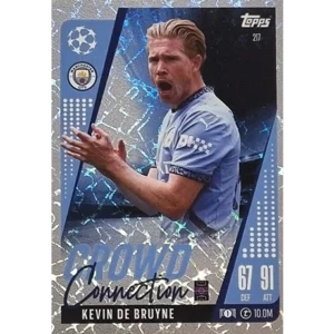 Topps Champions League EXTRA Match Attax 2024-2025 / 217 KEVIN DE BRUYNE / CROWD CONNECTION