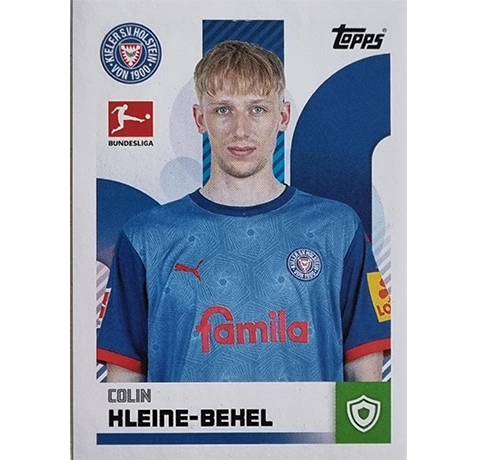 Topps Bundesliga Sticker Saison 2024/2025 / Sticker Nummer 219 Colin Kleine-Bekel