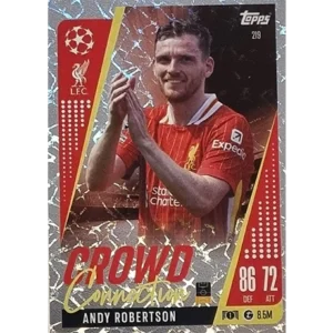 Topps Champions League EXTRA Match Attax 2024-2025 / 219 ANDY ROBERTSON / CROWD CONNECTION