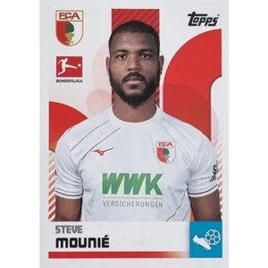 Topps Bundesliga Sticker Saison 2024/2025 / Sticker Nummer 022 Steve Mounie