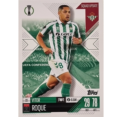 Topps Champions League EXTRA Match Attax 2024-2025 / 022 VITOR ROQUE