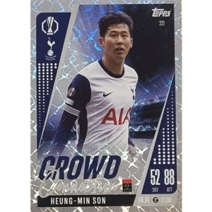 Topps Champions League EXTRA Match Attax 2024-2025 / 221 HEUNG-MIN SON / CROWD CONNECTION