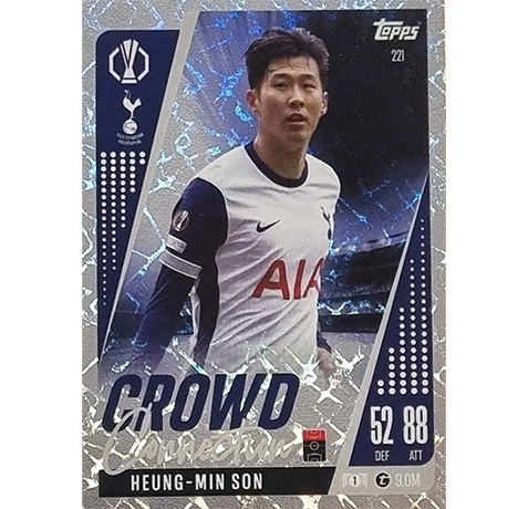 Topps Champions League EXTRA Match Attax 2024-2025 / 221 HEUNG-MIN SON / CROWD CONNECTION