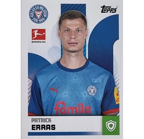 Topps Bundesliga Sticker Saison 2024/2025 / Sticker Nummer 222 Patrick Erras