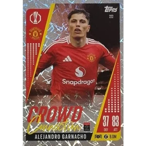 Topps Champions League EXTRA Match Attax 2024-2025 / 222 ALEJANDRO GARNACHO / CROWD CONNECTION