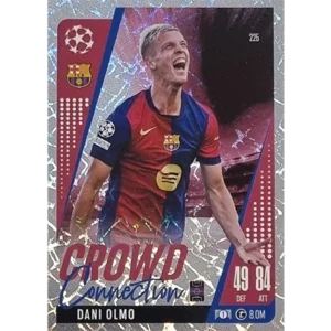 Topps Champions League EXTRA Match Attax 2024-2025 / 225 DANI OLMO / CROWD CONNECTION