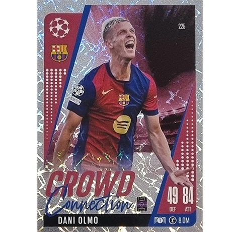 Topps Champions League EXTRA Match Attax 2024-2025 / 225 DANI OLMO / CROWD CONNECTION