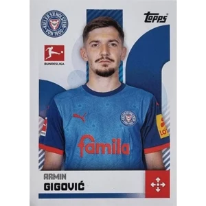 Topps Bundesliga Sticker Saison 2024/2025 / Sticker Nummer 226 Armin Gigovic