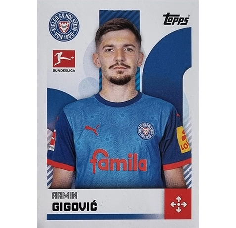 Topps Bundesliga Sticker Saison 2024/2025 / Sticker Nummer 226 Armin Gigovic