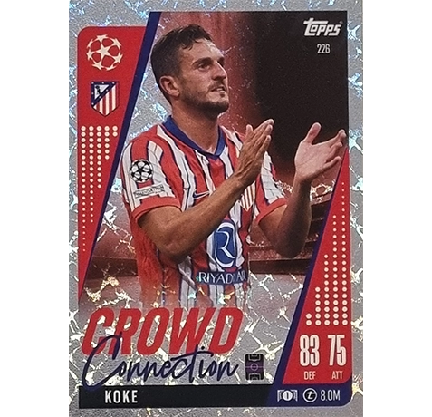 Topps Champions League EXTRA Match Attax 2024-2025 / 226 KOKE / CROWD CONNECTION