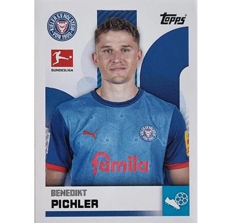 Topps Bundesliga Sticker Saison 2024/2025 / Sticker Nummer 228 Benedikt Pichler