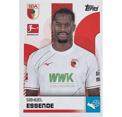 Topps Bundesliga Sticker Saison 2024/2025 / Sticker Nummer 023 Samuel Essende