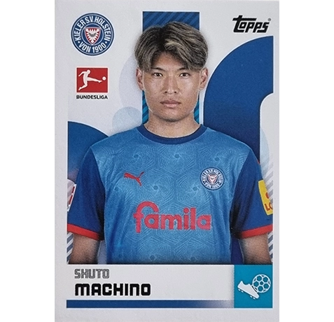 Topps Bundesliga Sticker Saison 2024/2025 / Sticker Nummer 230 Shuto Machino