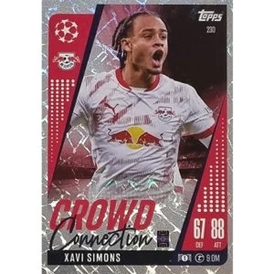 Topps Champions League EXTRA Match Attax 2024-2025 / 230 XAVI SIMONS / CROWD CONNECTION