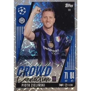 Topps Champions League EXTRA Match Attax 2024-2025 / 232 PIOTR ZIELINSKI / CROWD CONNECTION