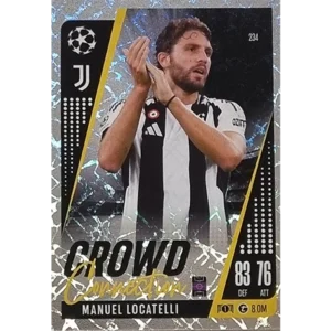 Topps Champions League EXTRA Match Attax 2024-2025 / 234 MANUEL LOCATELLI / CROWD CONNECTION