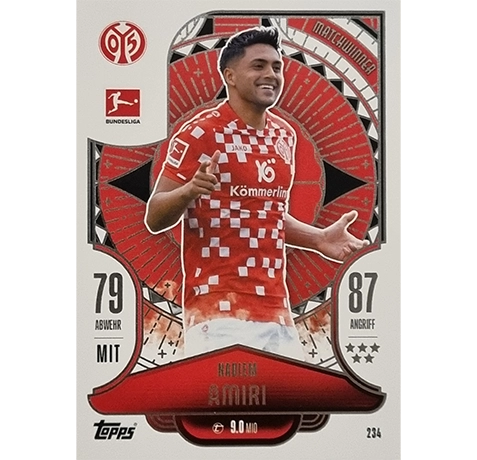 Topps Bundesliga Match Attax 2024/25 / Nr. 234 NADIEM AMIRI / MATCHWINNER