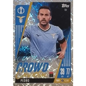 Topps Champions League EXTRA Match Attax 2024-2025 / 237 PEDRO / CROWD CONNECTION