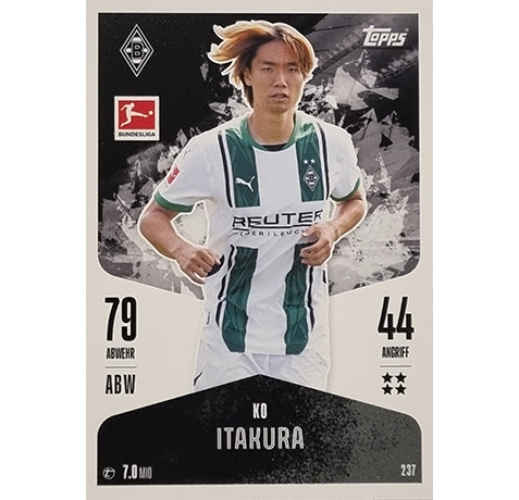 Topps Bundesliga Match Attax 2024/25 / Nr. 237 KO ITAKURA