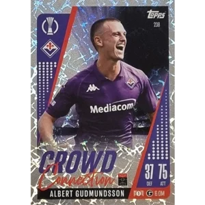 Topps Champions League EXTRA Match Attax 2024-2025 / 238 ALBERT GUDMUNDSSON / CROWD CONNECTION