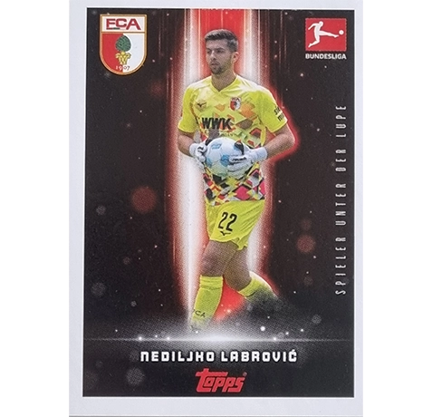 Topps Bundesliga Sticker Saison 2024/2025 / Sticker Nummer 024 Nediljko Labrovic