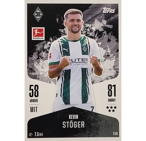 Topps Bundesliga Match Attax 2024/25 / Nr. 240 KEVIN STÖGER