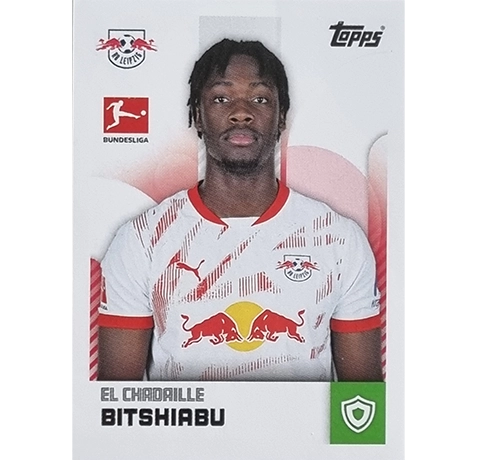 Topps Bundesliga Sticker Saison 2024/2025 / Sticker Nummer 241 El Chadaille Bitshiabu