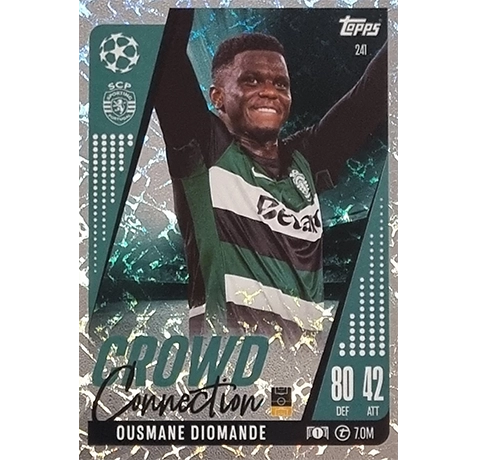 Topps Champions League EXTRA Match Attax 2024-2025 / 241 OUSMANE DIOMANDE / CROWD CONNECTION