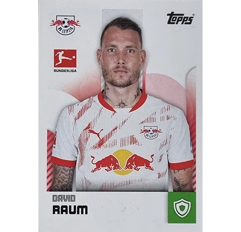 Topps Bundesliga Sticker Saison 2024/2025 / Sticker Nummer 242 David Raum