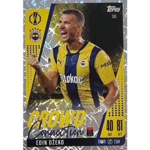 Topps Champions League EXTRA Match Attax 2024-2025 / 243 EDIN DZEKO / CROWD CONNECTION