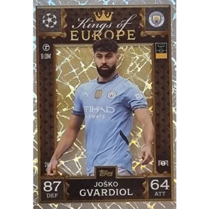 Topps Champions League EXTRA Match Attax 2024-2025 / 244 JOSKO GVARDIOL / KING OF EUROPE