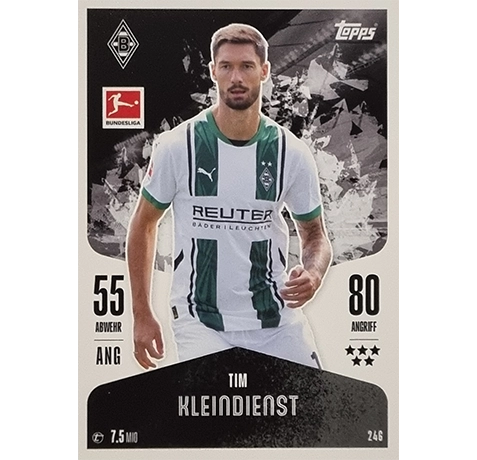 Topps Bundesliga Match Attax 2024/25 / Nr. 246 TIM KLEINDIENST