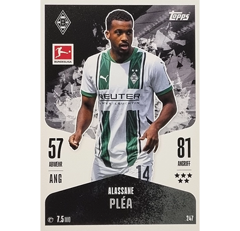 Topps Bundesliga Match Attax 2024/25 / Nr. 247 ALESSANE PLEA