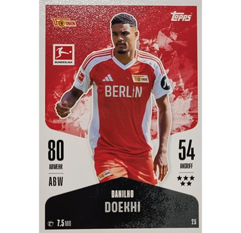 Topps Bundesliga Match Attax 2024/25 / Nr. 025 DANILHO DOEKHI