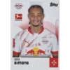 Topps Bundesliga Sticker Saison 2024/2025 / Sticker Nummer 250 Xavi Simons