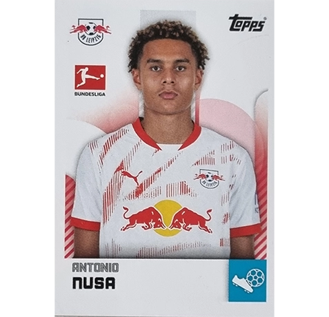 Topps Bundesliga Sticker Saison 2024/2025 / Sticker Nummer 251 Antonio Nusa