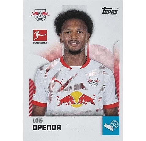 Topps Bundesliga Sticker Saison 2024/2025 / Sticker Nummer 252 Lois Openda