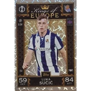 Topps Champions League EXTRA Match Attax 2024-2025 / 254 LUKA SUCIC / KING OF EUROPE