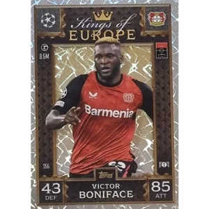 Topps Champions League EXTRA Match Attax 2024-2025 / 255 VICTOR BONIFACE / KING OF EUROPE