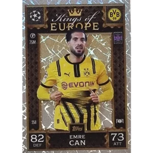 Topps Champions League EXTRA Match Attax 2024-2025 / 258 EMRE CAN / KING OF EUROPE