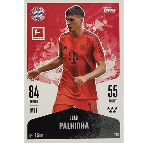 Topps Bundesliga Match Attax 2024/25 / Nr. 260 JOAO PALHINHA