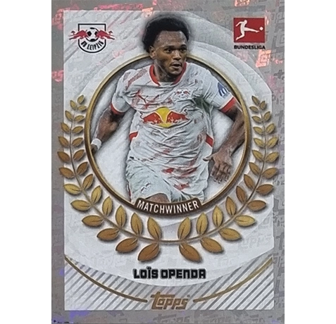 Topps Bundesliga Sticker Saison 2024/2025 / Sticker Nummer 261 Lois Openda / Watchwinner