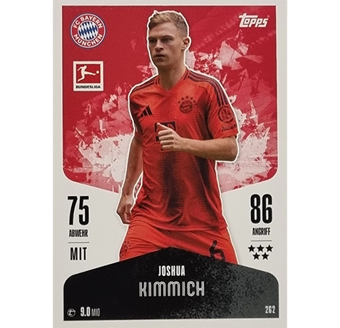 Topps Bundesliga Match Attax 2024/25 / Nr. 262 JOSHUA KIMMICH